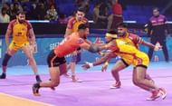 Guman Singh in action (Credits: PKL)